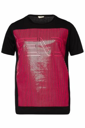 T-shirt z logo, zdjęcie 1 T-shirt z logo od Fendi